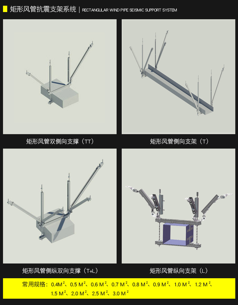 單根管道側(cè)向剛性抗震支吊架(圖7)